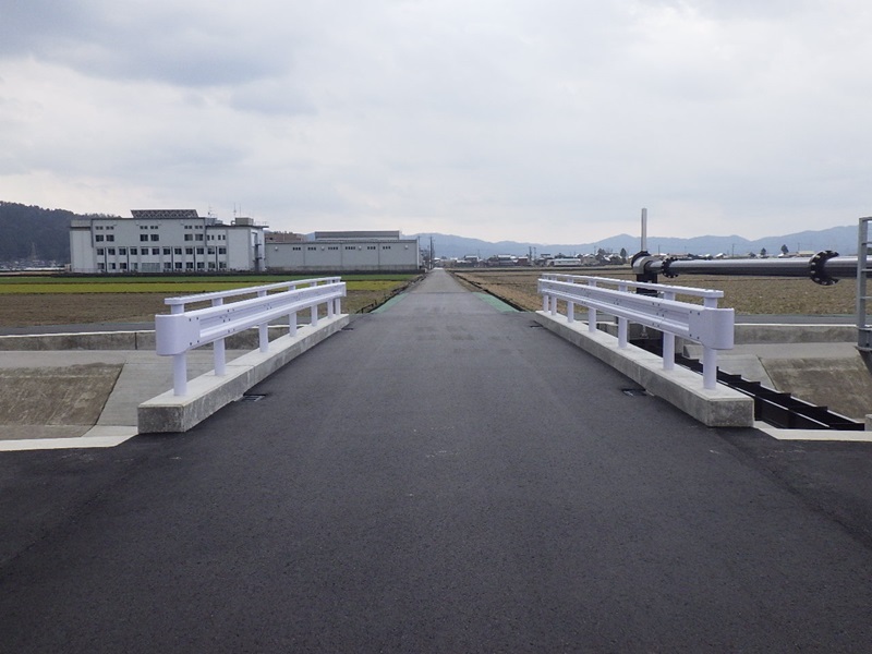 印田川橋完成