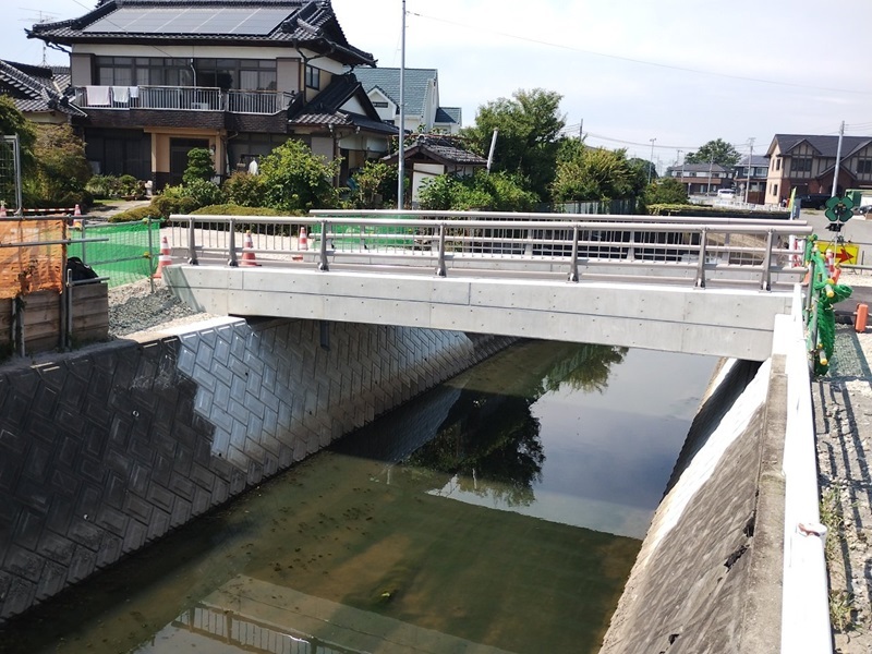 久保田橋　完成