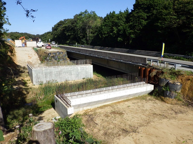 トキソウ橋施工