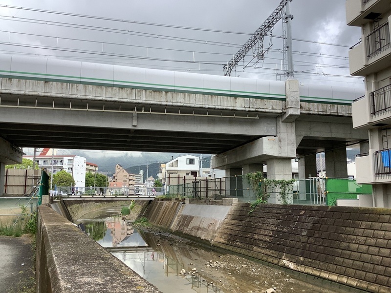 天上川南側橋梁施工前 天上川南側橋梁施工前