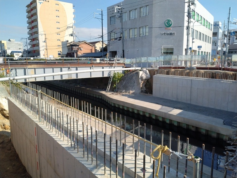 大利橋施工 大利橋施工