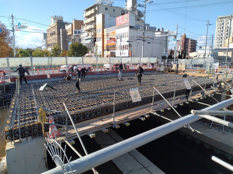 大利橋施工 大利橋施工
