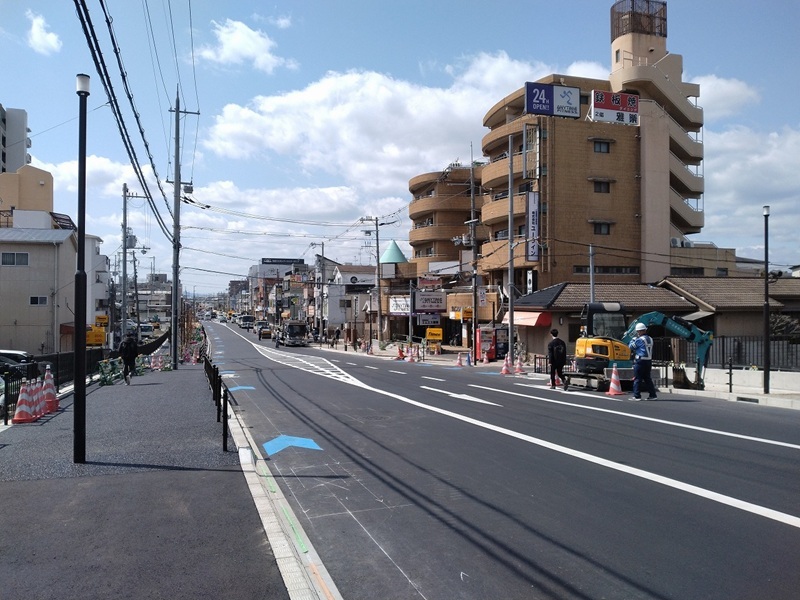 新用悪水路橋完成 新用悪水路橋完成