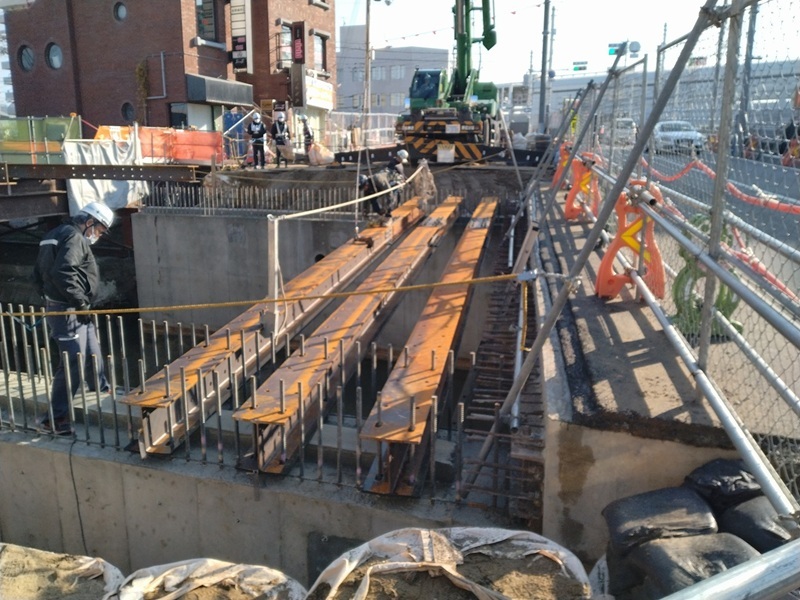 新用悪水路橋施工 新用悪水路橋施工