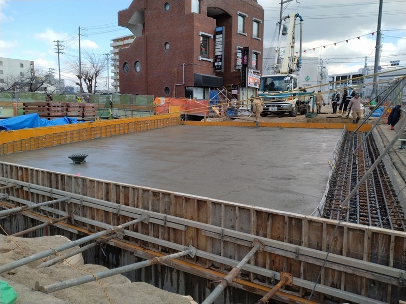 新用悪水路橋施工 新用悪水路橋施工