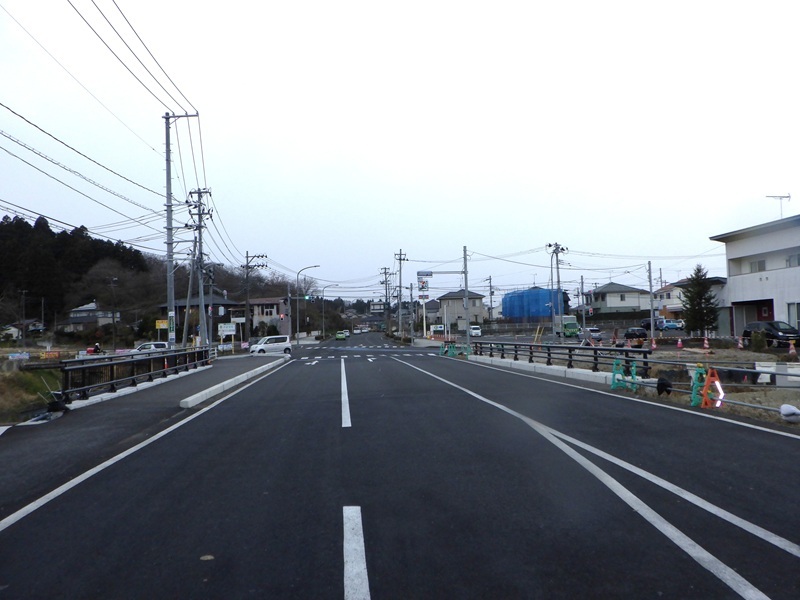 穀田川橋完成