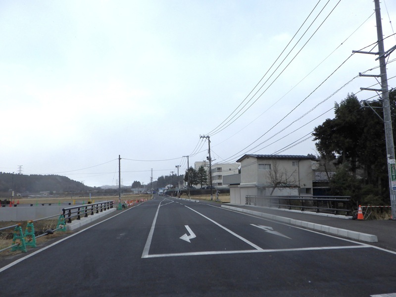 穀田川橋完成