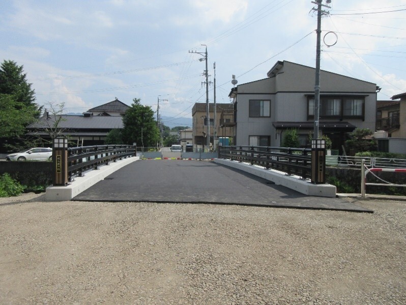 衣之渡川橋完成 衣之渡川橋完成
