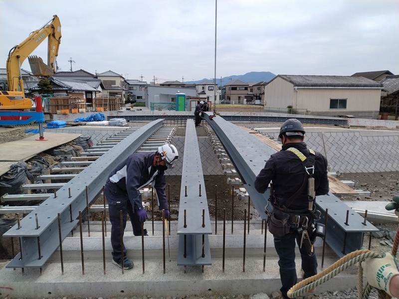 四ツヤ橋施工