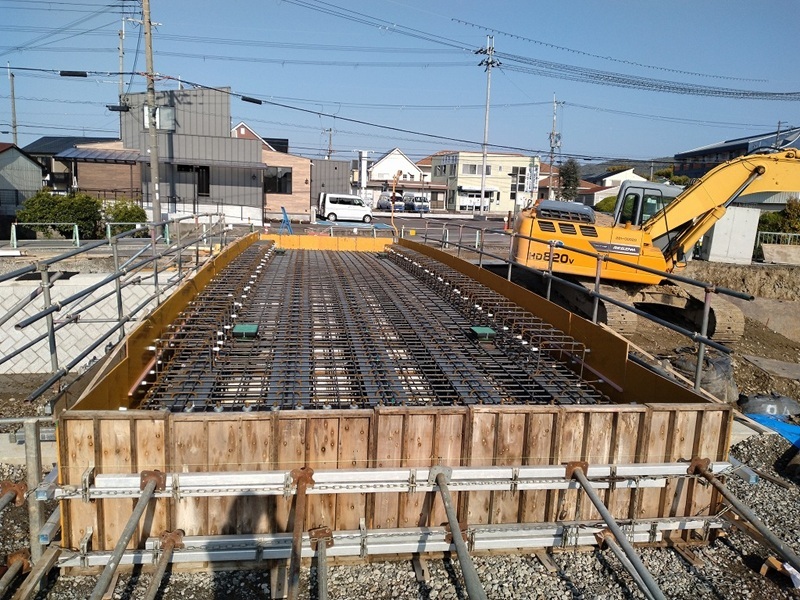 四ツヤ橋施工