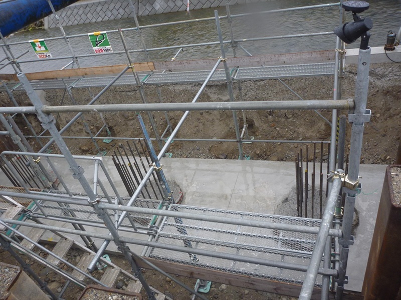 太田橋二次施工 太田橋二次施工