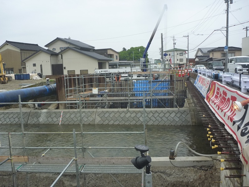 太田橋二次施工 太田橋二次施工