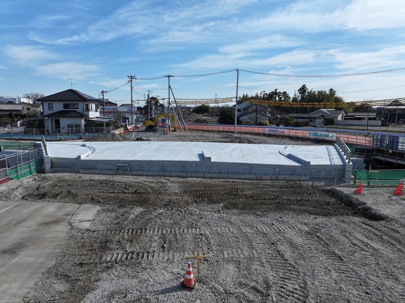 新道橋完成 新道橋完成