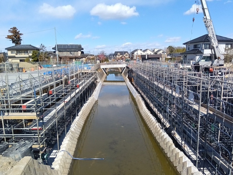 新道橋施工 新道橋施工